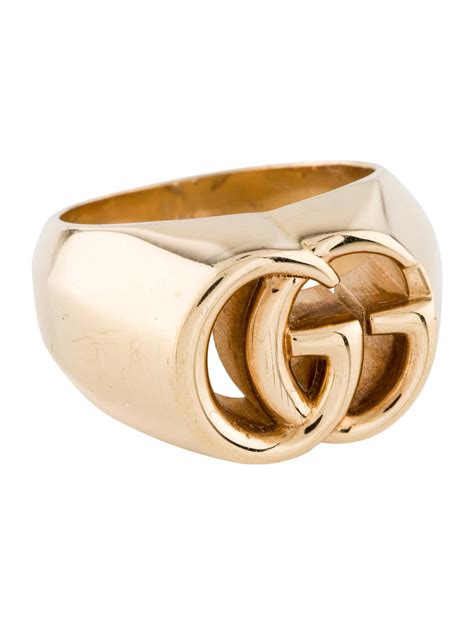 gucci gold enamel rings|gucci gold rings for women.